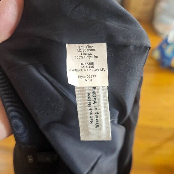 J.Crew Mini Wool Skirt Size 8 Women's - Picture 4 of 5